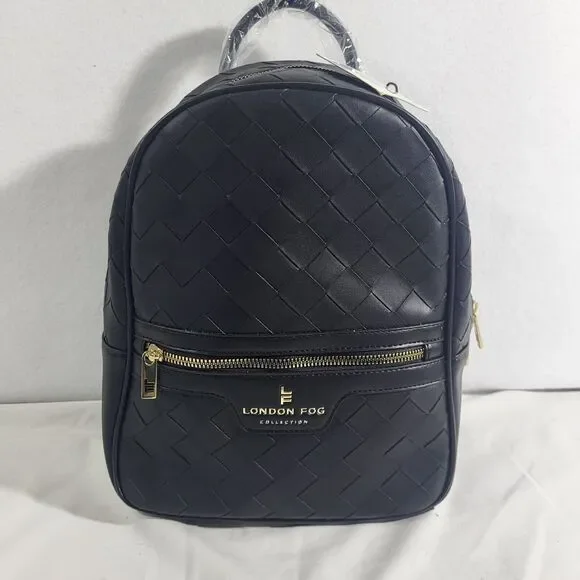 London Fog | Bags | London Fog Black Back Pack Purse New  display picture 1